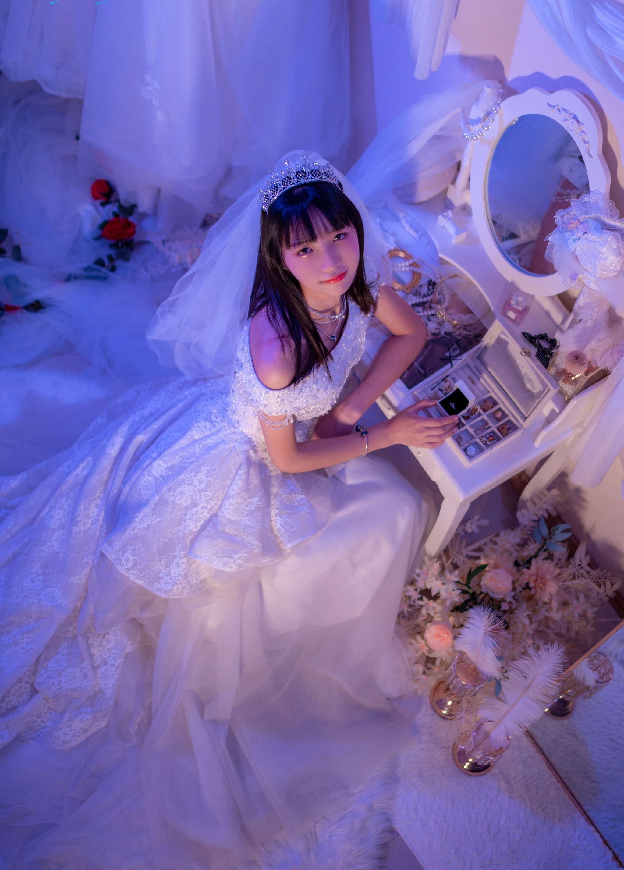 图片[1]-西瓜少女 西呱呀呀呀 – NO.026 西瓜少女(西呱呀呀呀) 纯白花嫁 [77P 86MB]-XikXak